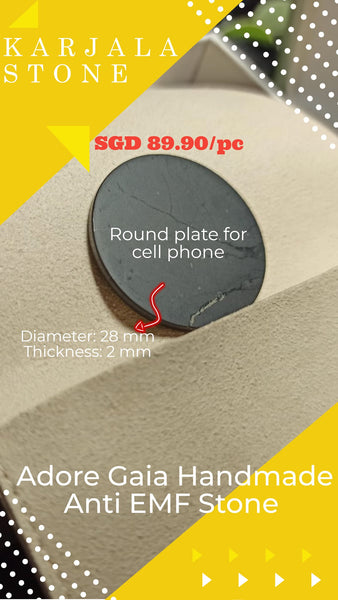 Anti-EMF Karjala Stone (Radiation Protection from Electronic gadgets using Nature's Tech)