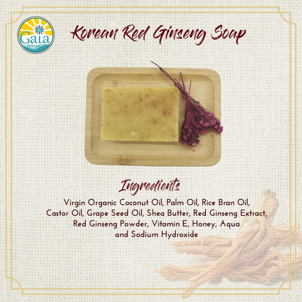 Korean Red Ginseng Soap (Revitalising Skin Balancer)